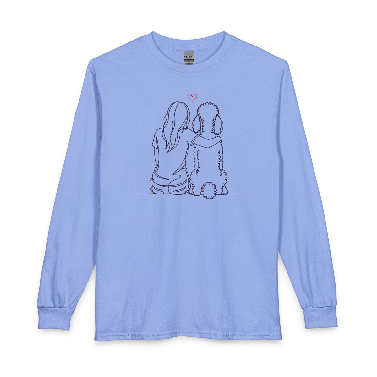 Standard Poodle Hug Long Sleeve