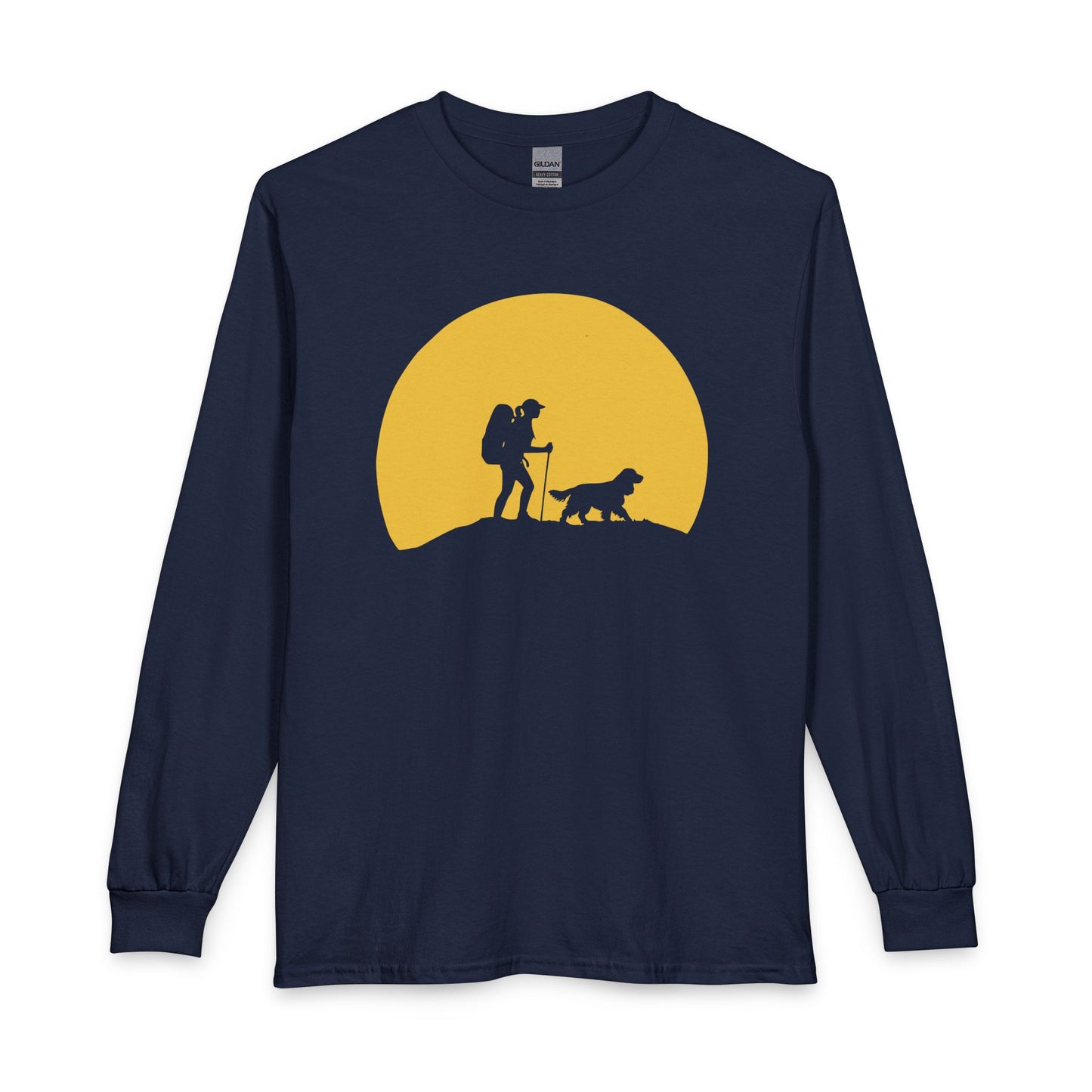 Cocker Spaniel Hiking Long Sleeve