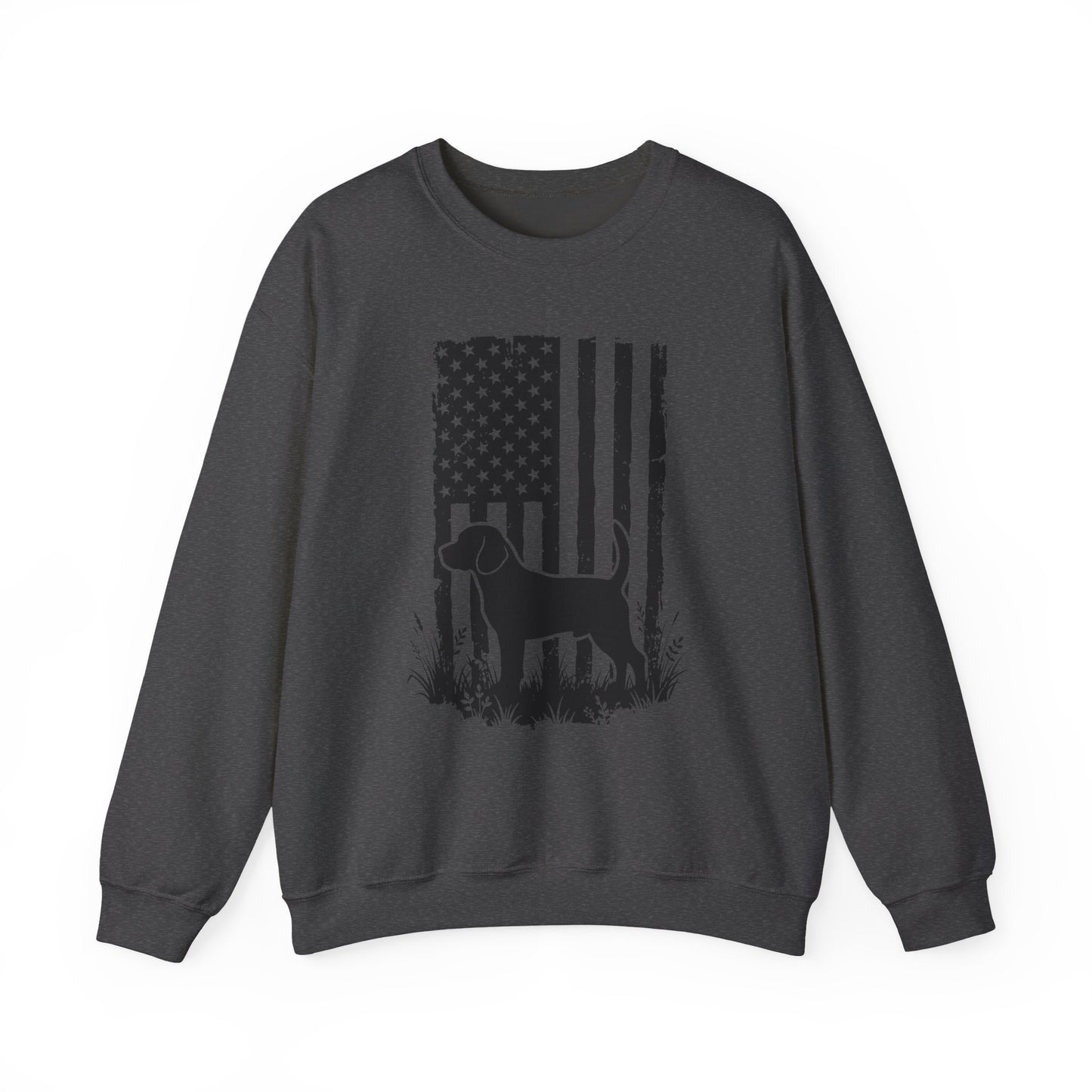 Beagle USA Flag Crewneck Sweatshirt