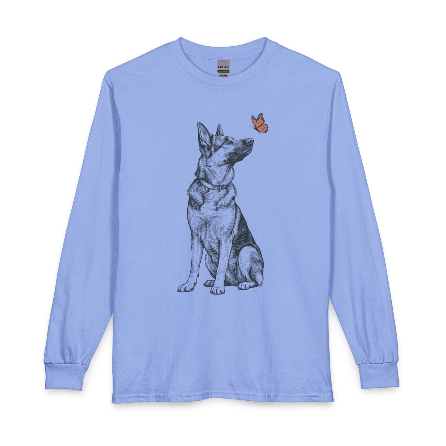 German Shepherd Butterfly Long Sleeve
