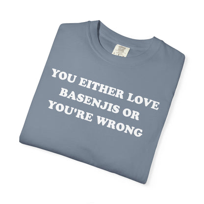 Love Basenji Premium Tee