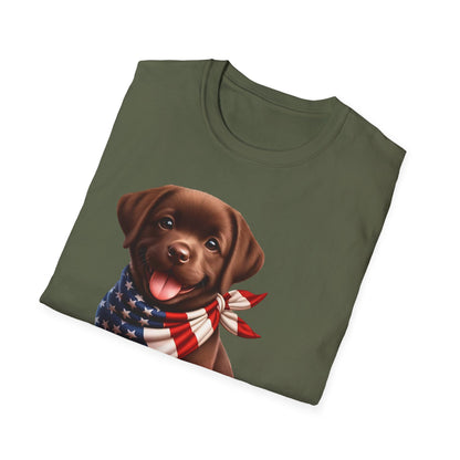 Chocolate Labrador Puppy Tee