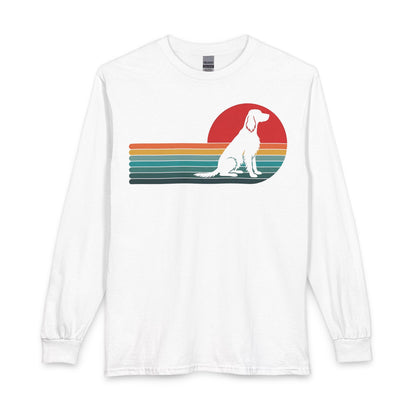 Irish Setter Retro Sunset Long Sleeve