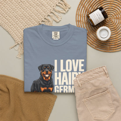 Rottweiler Hairy German Boys Premium Tee