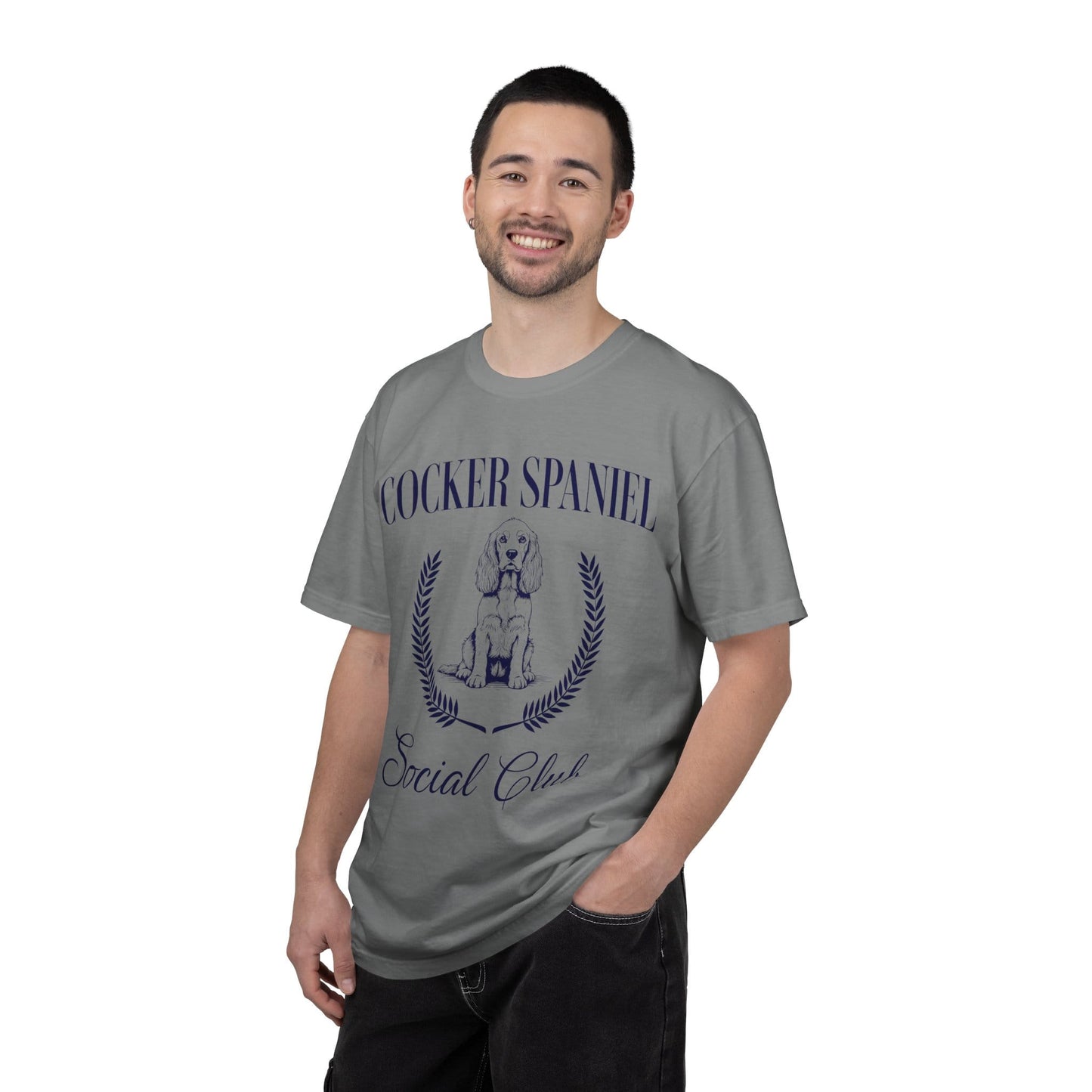 Cocker Spaniel Social Club Premium Tee
