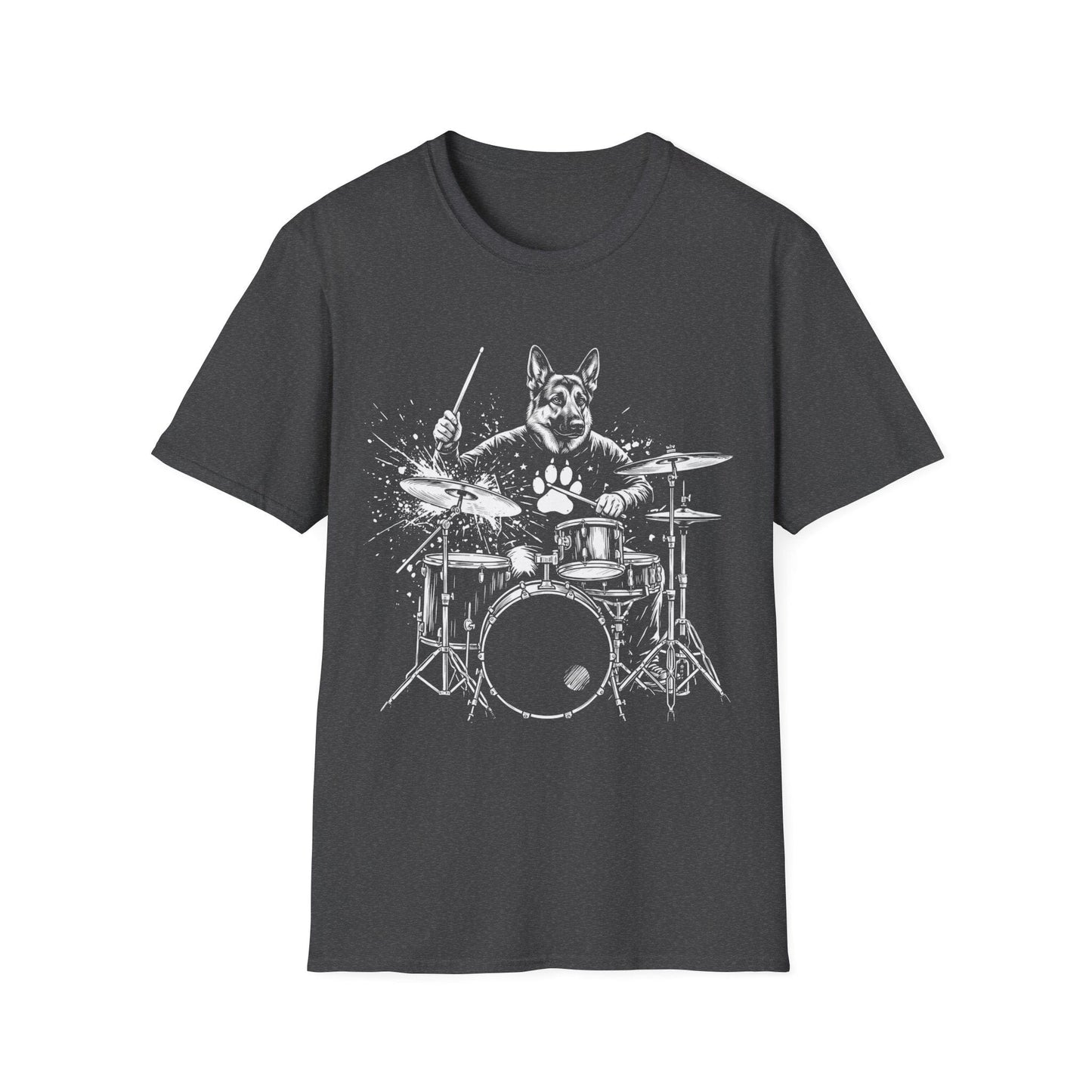 German Shepherd Drummer