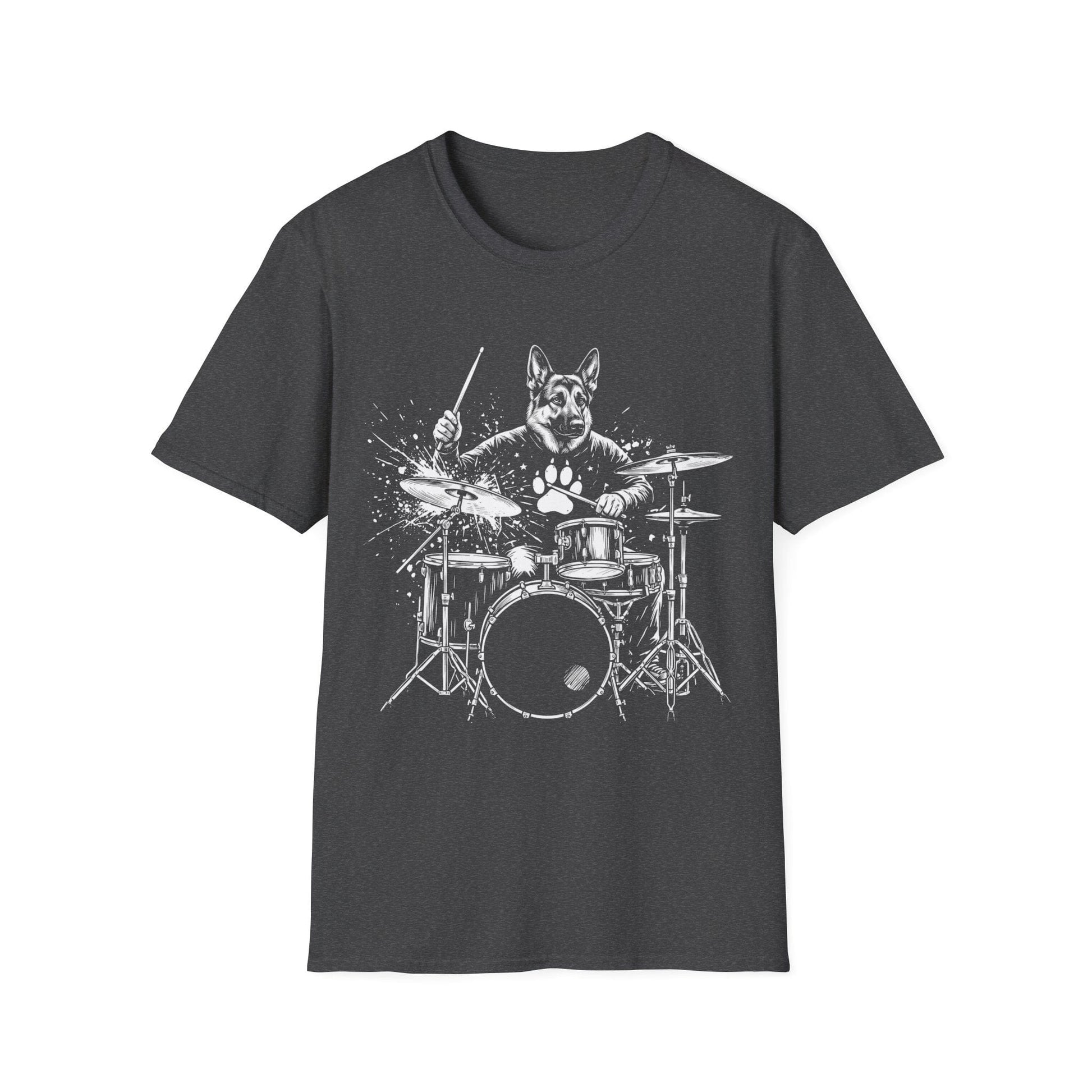 German Shepherd Drummer