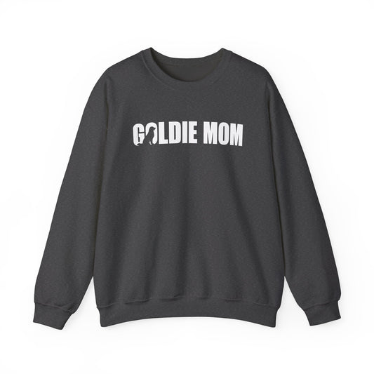 Goldie Mom Crewneck Sweatshirt Dark Heather