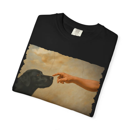 God Creates Black Lab Premium Tee