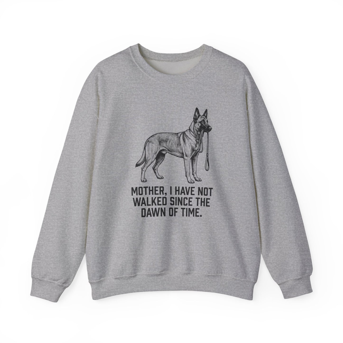 Belgian Malinois Walking Crewneck Sweatshirt