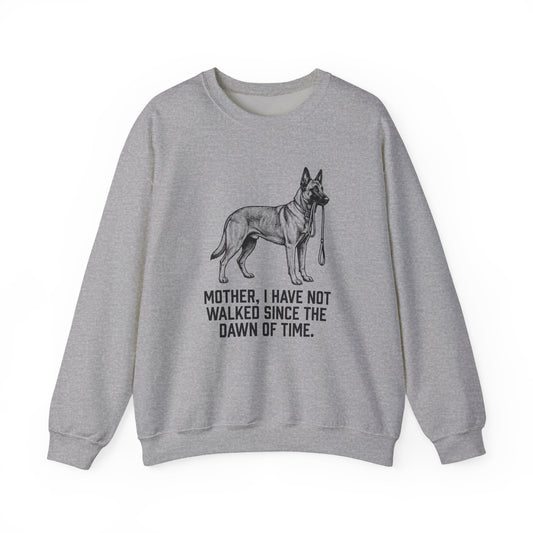 Belgian Malinois Walking Crewneck Sweatshirt