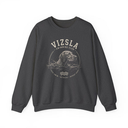 Vizsla Swimming Club Crewneck Sweatshirt