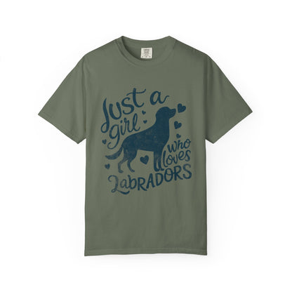 Girl Loves Labrador Premium Tee