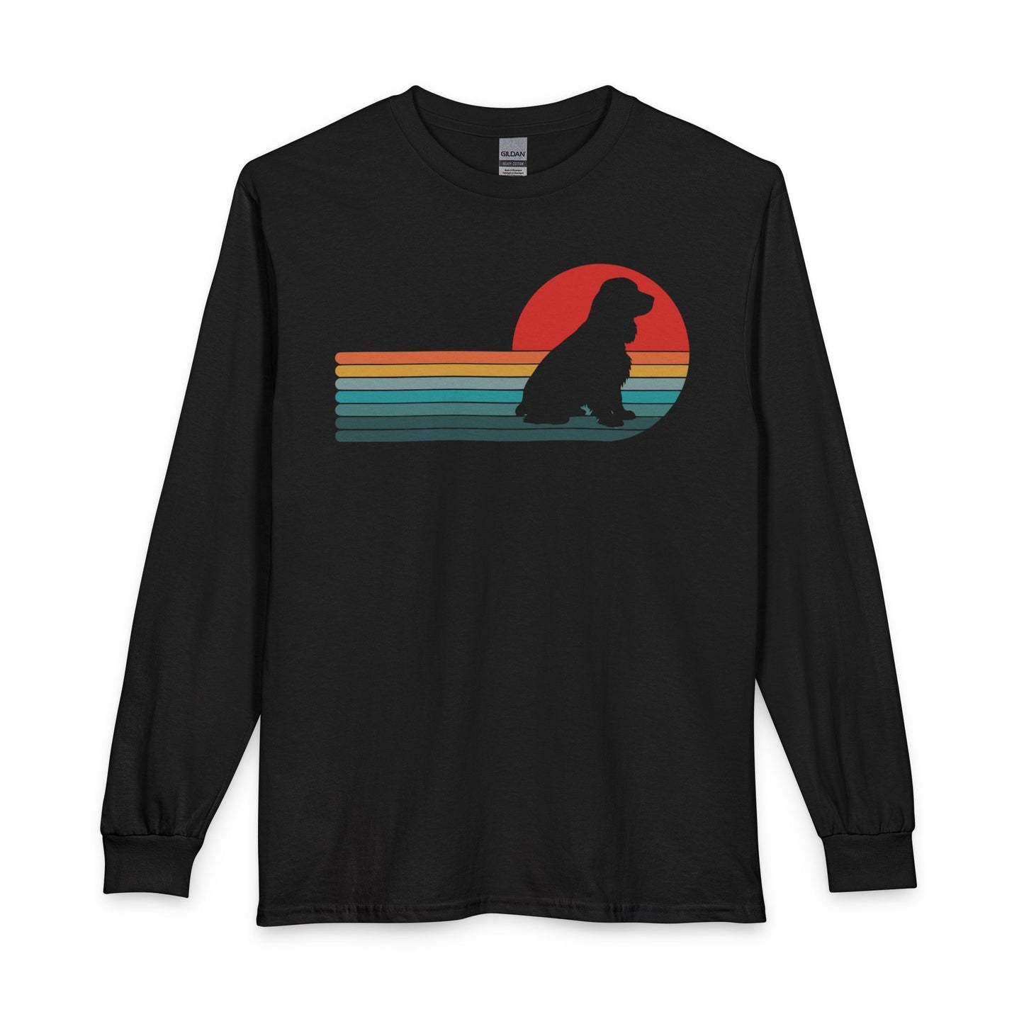 Cocker Spaniel Retro Long Sleeve