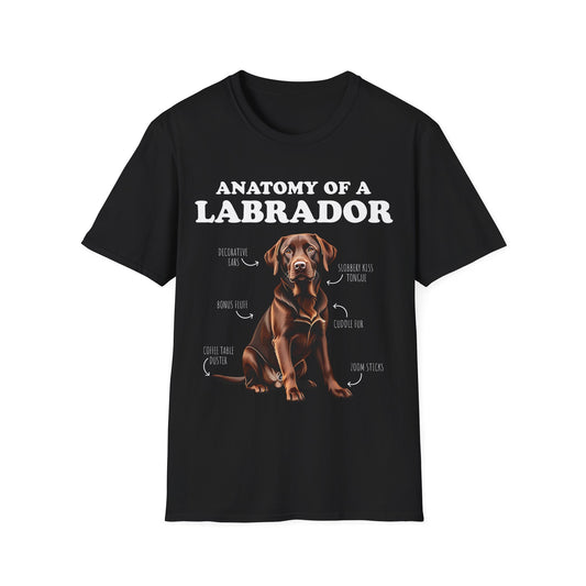 Anatomy Of A Brown Labrador Tee