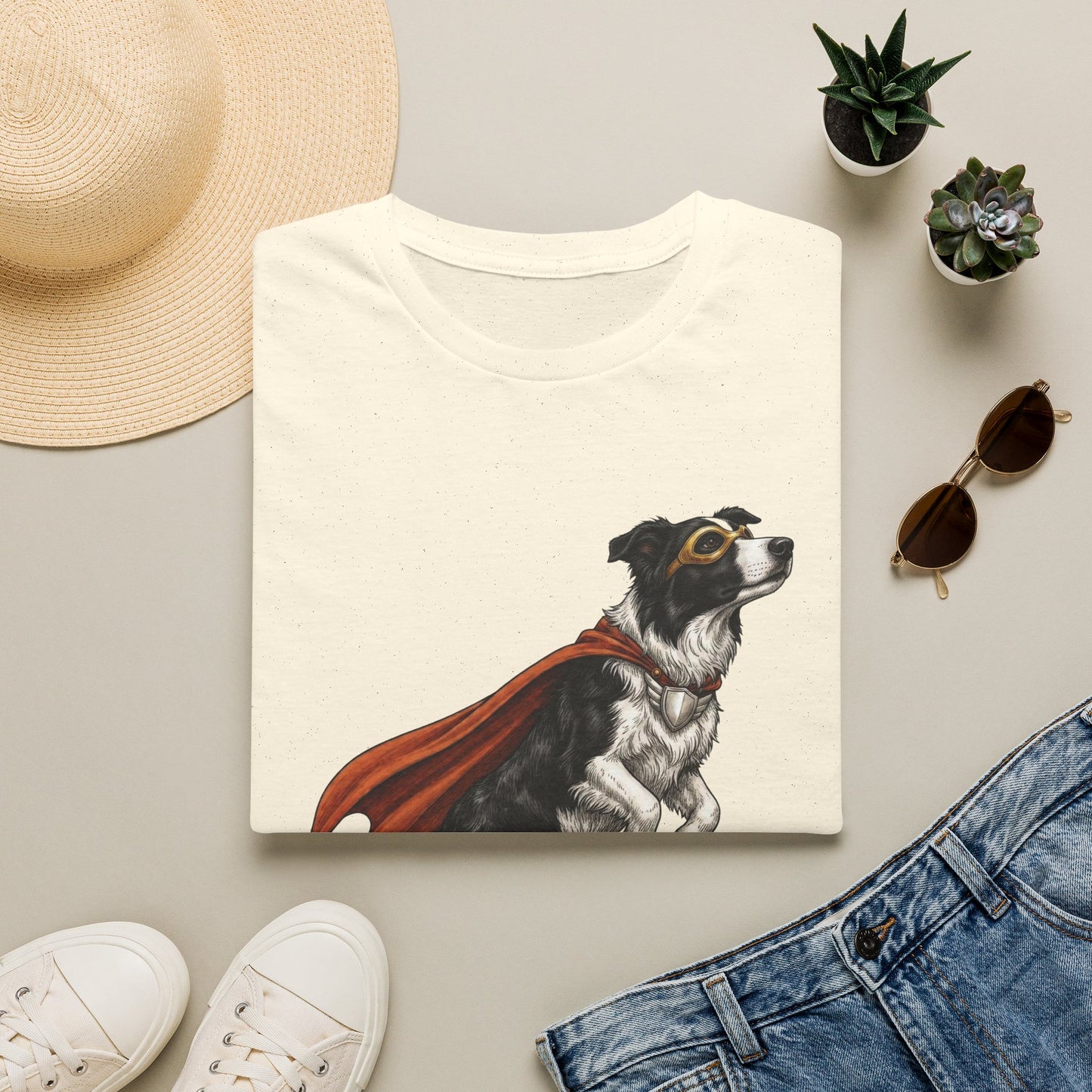 Border Collie Superhero