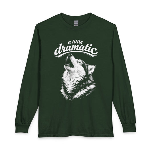 Dramatic Husky Long Sleeve Forest Green