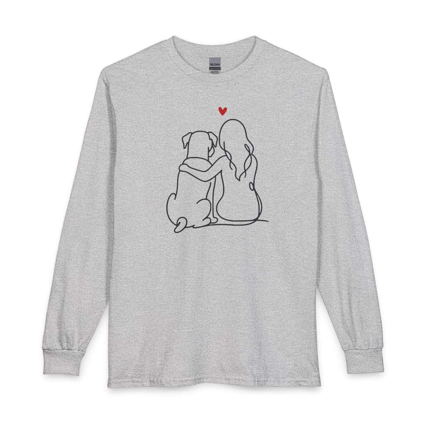 Boxer and Girl Long Sleeve