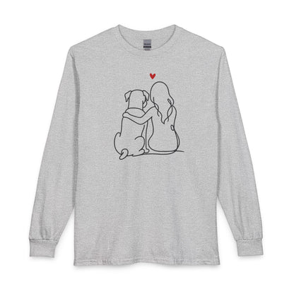 Boxer and Girl Long Sleeve
