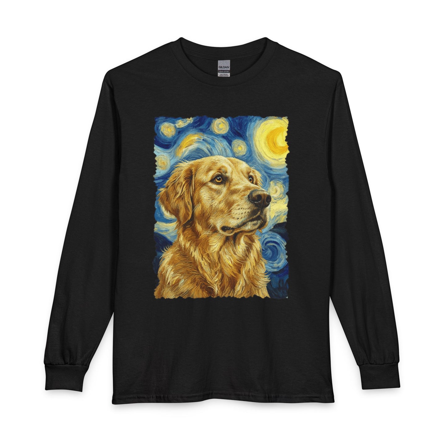 Golden Retriever Van Gogh Long Sleeve