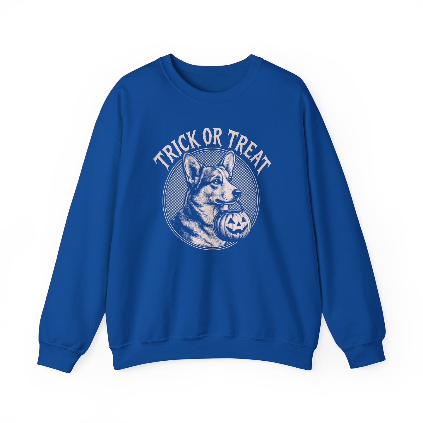 Cardigan Welsh Corgi Halloween Crewneck Sweatshirt