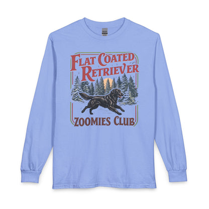 Flat Coated Retriever Zoomies Club Long Sleeve