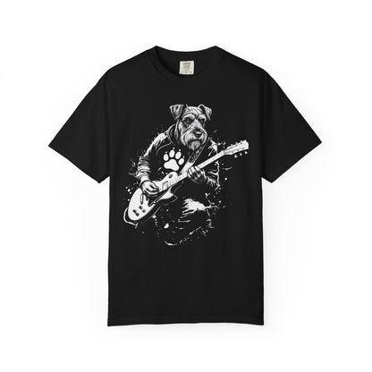 Schnauzer Guitarist Premium Tee