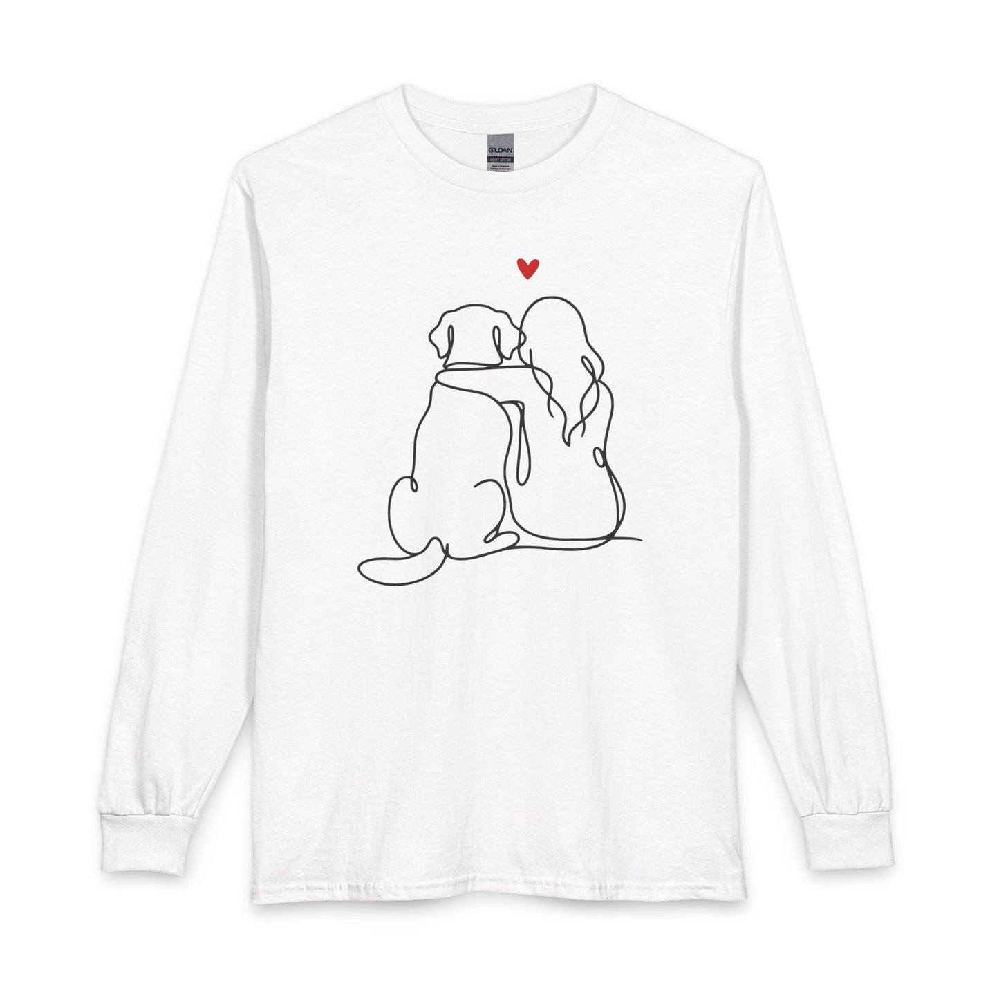 Labrador and Girl Love Long Sleeve
