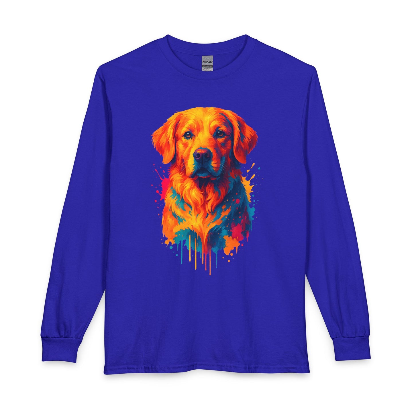 Golden Retriever Portrait Long Sleeve