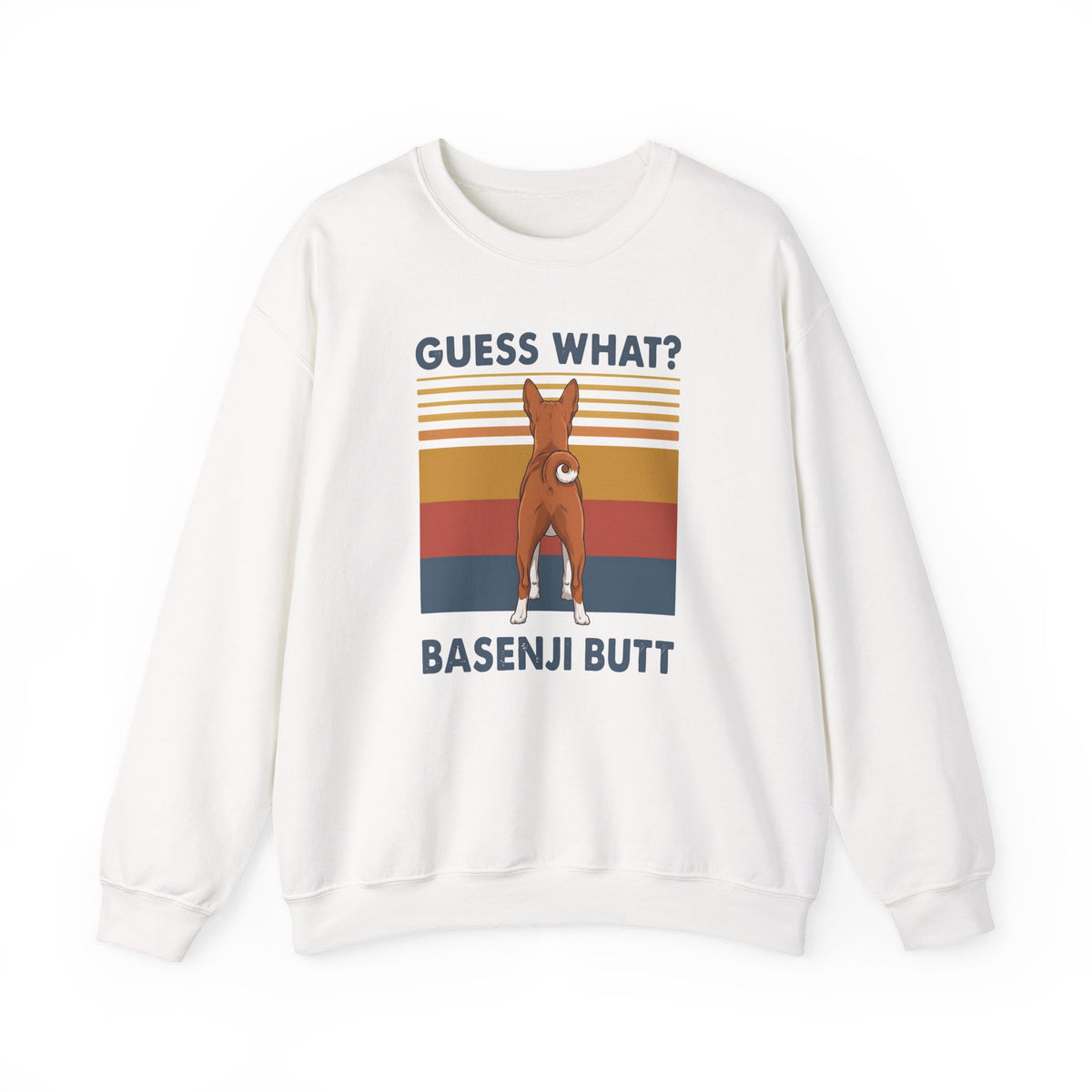 Basenji Guess What Crewneck Sweatshirt