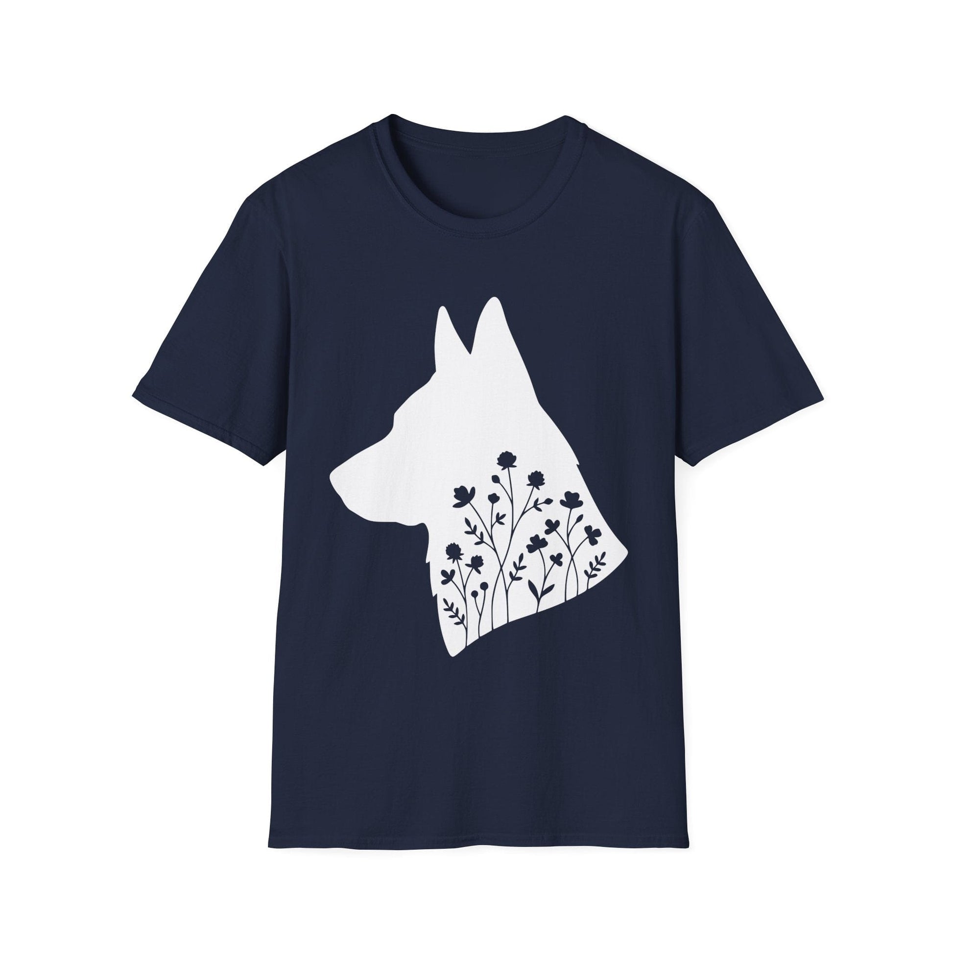 German Shepherd Flowers