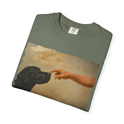 God Creates Black Lab Premium Tee