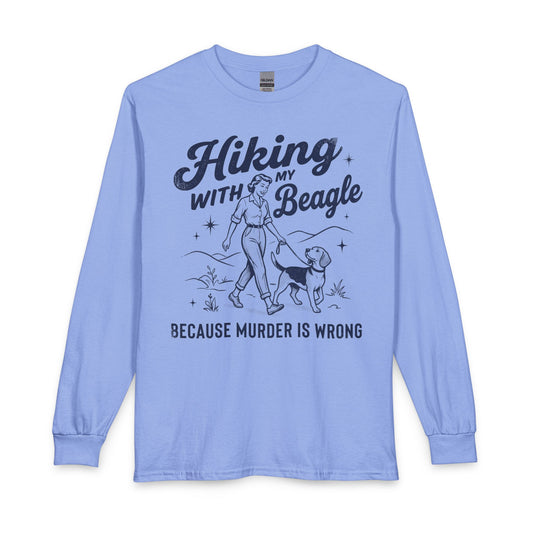 Hiking With My Beagle Long Sleeve