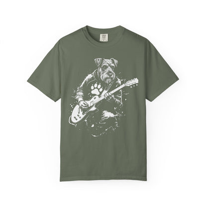 Schnauzer Guitarist Premium Tee