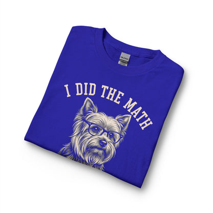 Yorkshire Terrier I Did The Math Long Sleeve