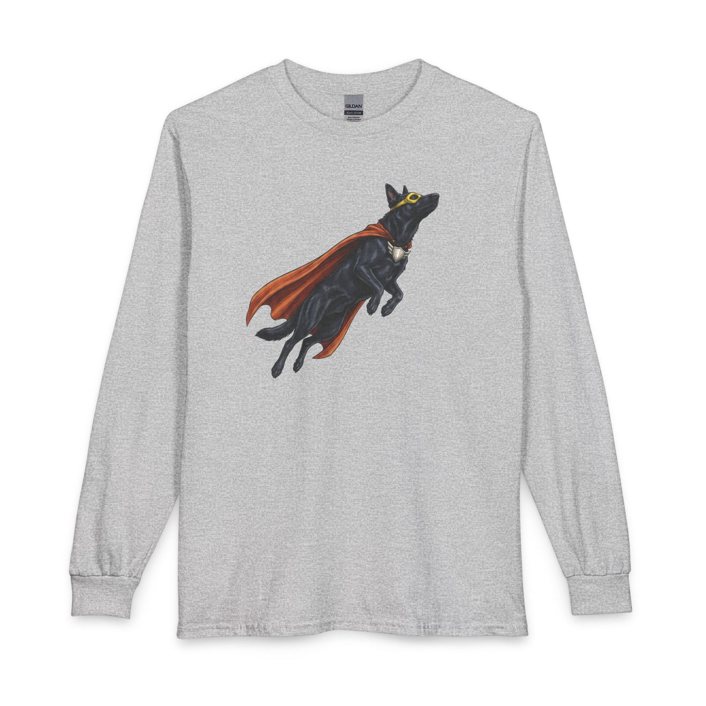 Black German Shepherd Hero Long Sleeve