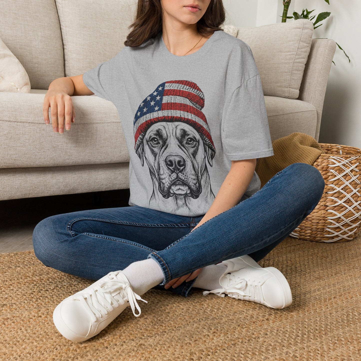 Boxer Beanie USA