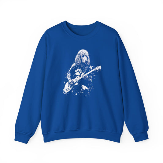 Standard Poodle Guitar Crewneck Sweatshirt