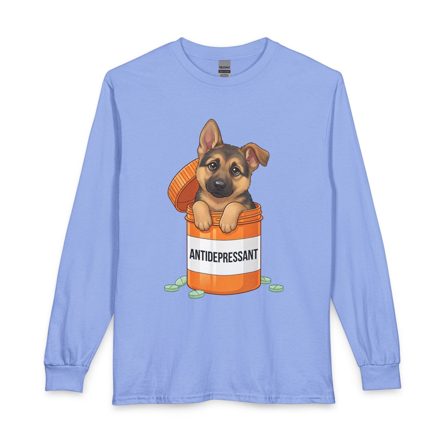 German Shepherd Antidepressant Long Sleeve