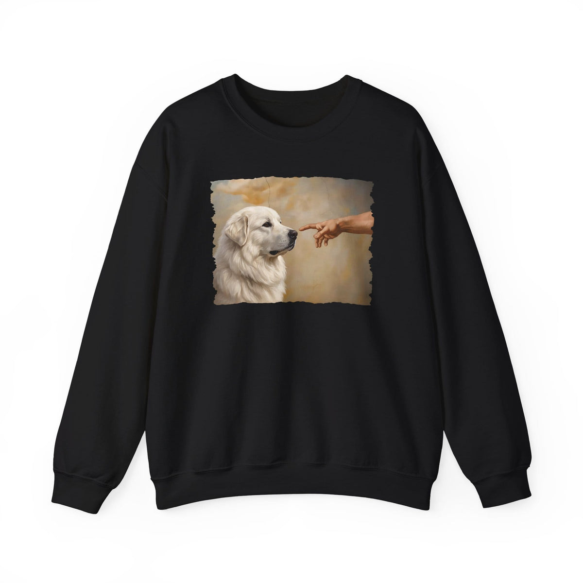 Great Pyrenees Creation Crewneck Sweatshirt