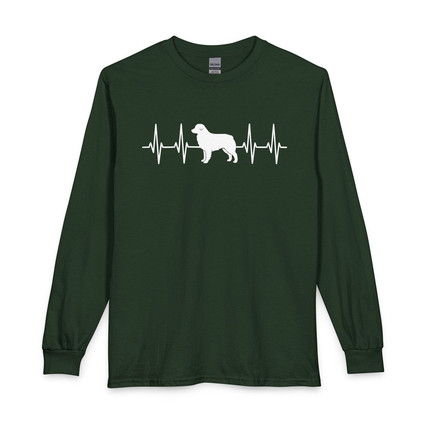 Australian Shepherd Heartbeat Long Sleeve