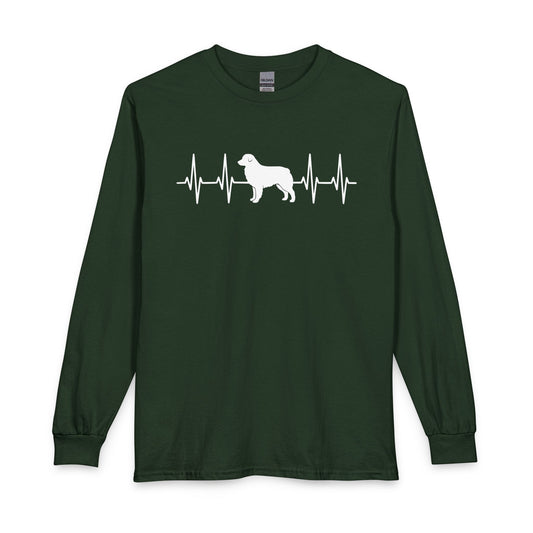 Australian Shepherd Heartbeat Long Sleeve