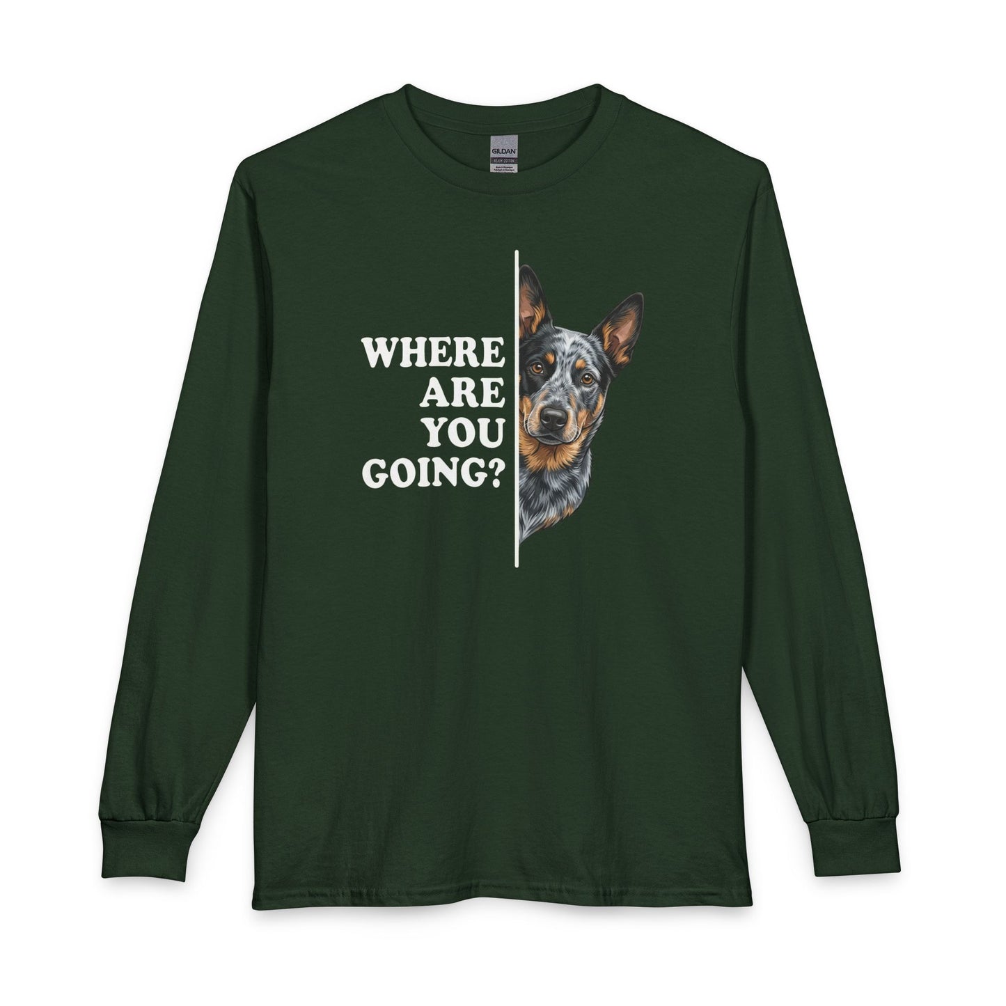 Blue Heeler Following Long Sleeve