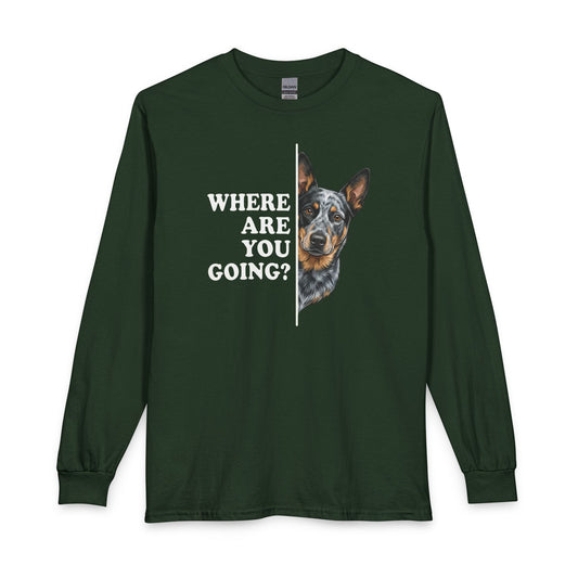 Blue Heeler Following Long Sleeve