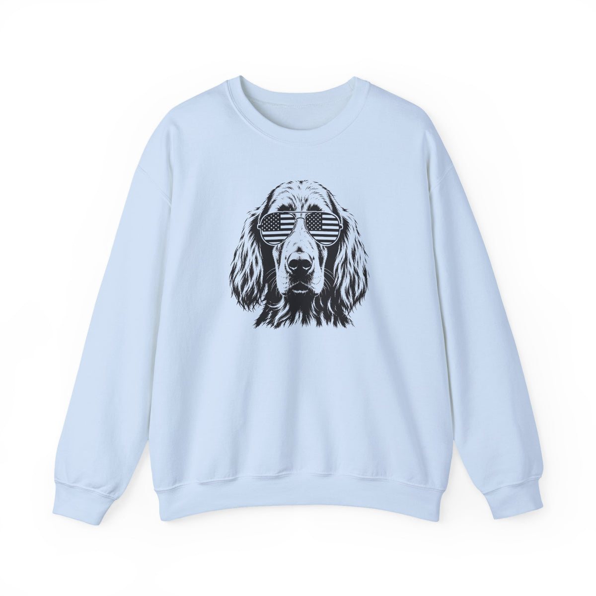 Irish Setter Flag Shades Crewneck Sweatshirt