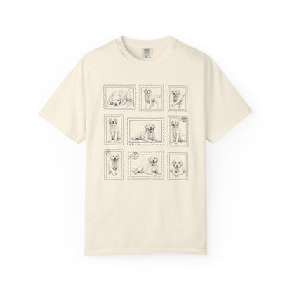 Golden Retriever Stamps Premium Tee