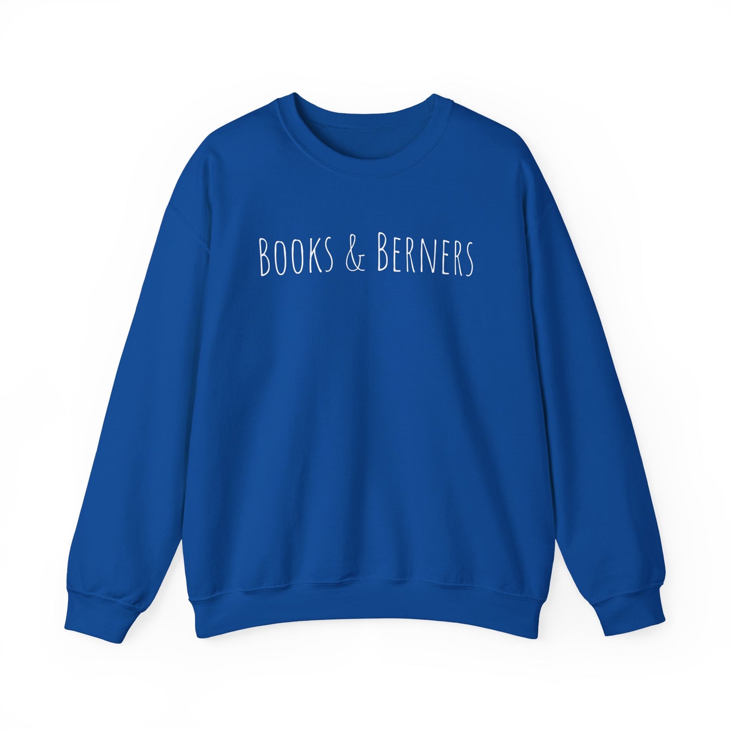 Books & Berners Crewneck Sweatshirt Royal