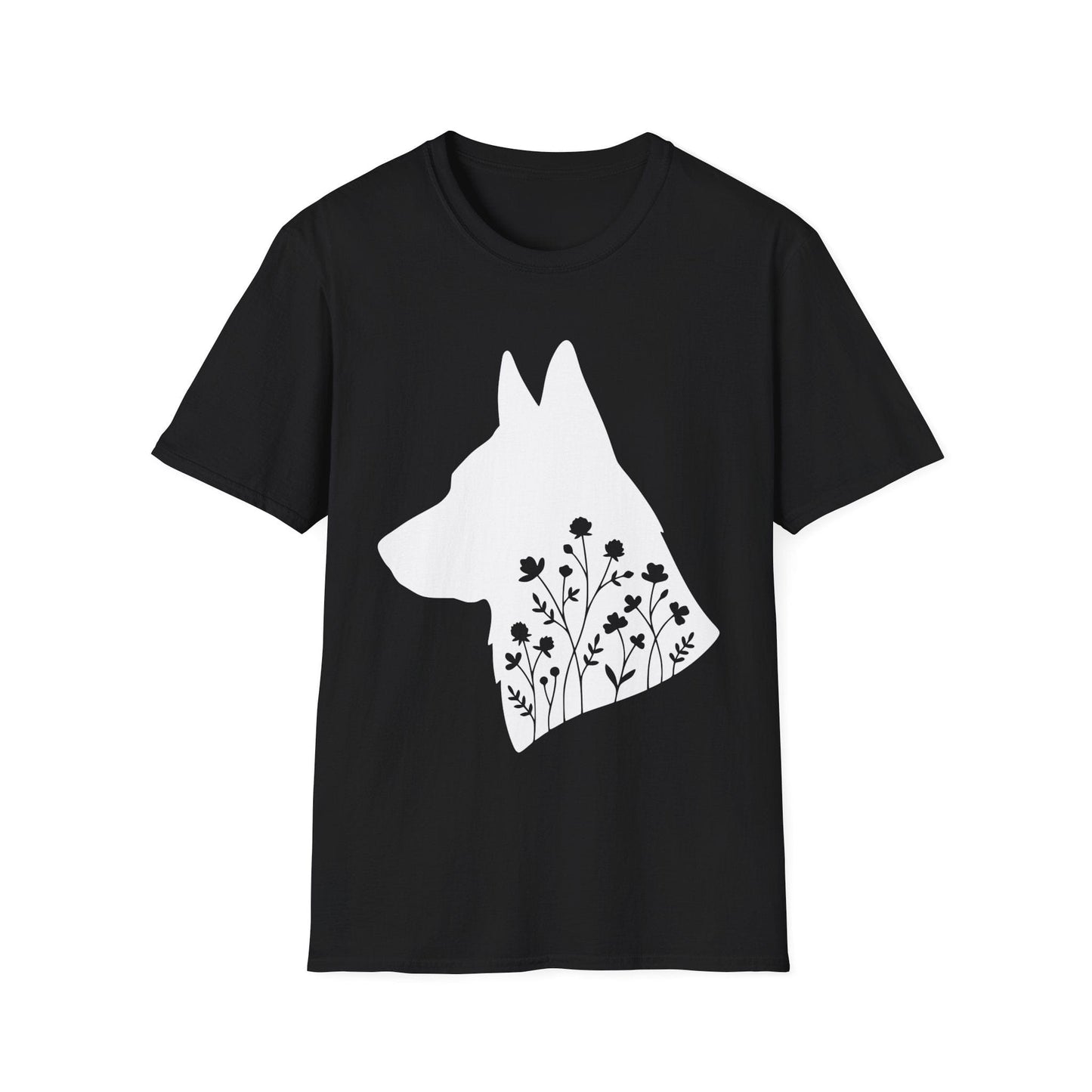 German Shepherd Flowers