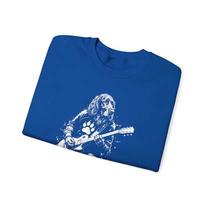 Irish Setter Guitar Crewneck Sweatshirt