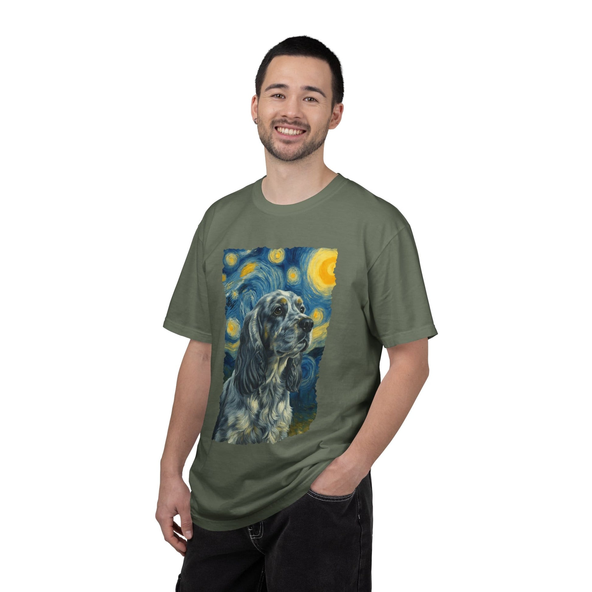 Blue Roan Cocker Spaniel van Gogh